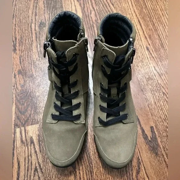 LGND Footwear The CALI Boot in Olive Green Size 10 - Picture 6 of 11